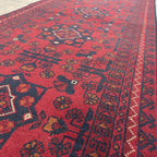 314 x 79 cm | Afghan Khal Muhammadi Runner - Khorasan Rugs