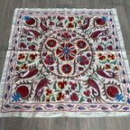 Uzbek Suzani Table Throw