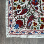 Uzbek Suzani Table Throw