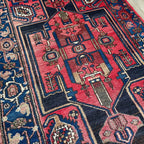 Old Persian Hamadan Rug c. 1970