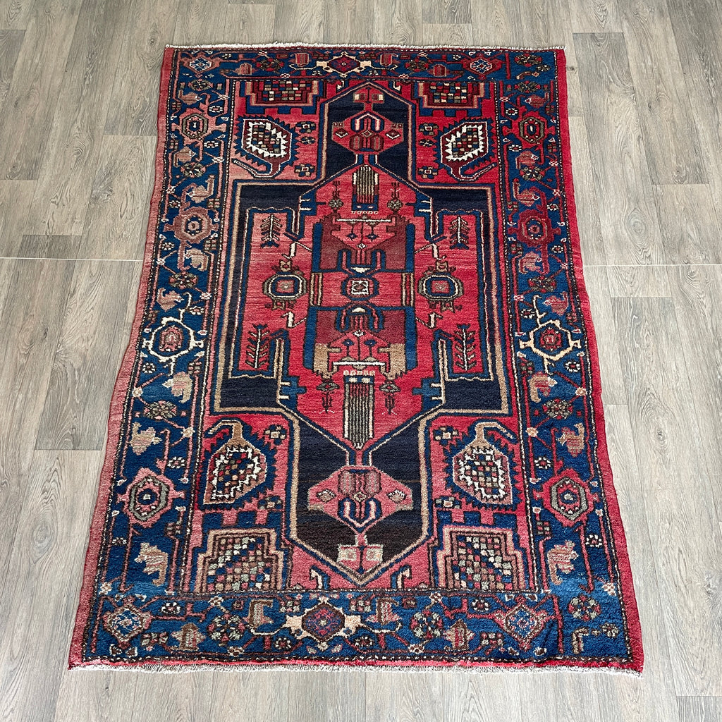 Old Persian Hamadan Rug c. 1970