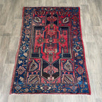 Old Persian Hamadan Rug c. 1970