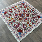 Uzbek Suzani Table Throw