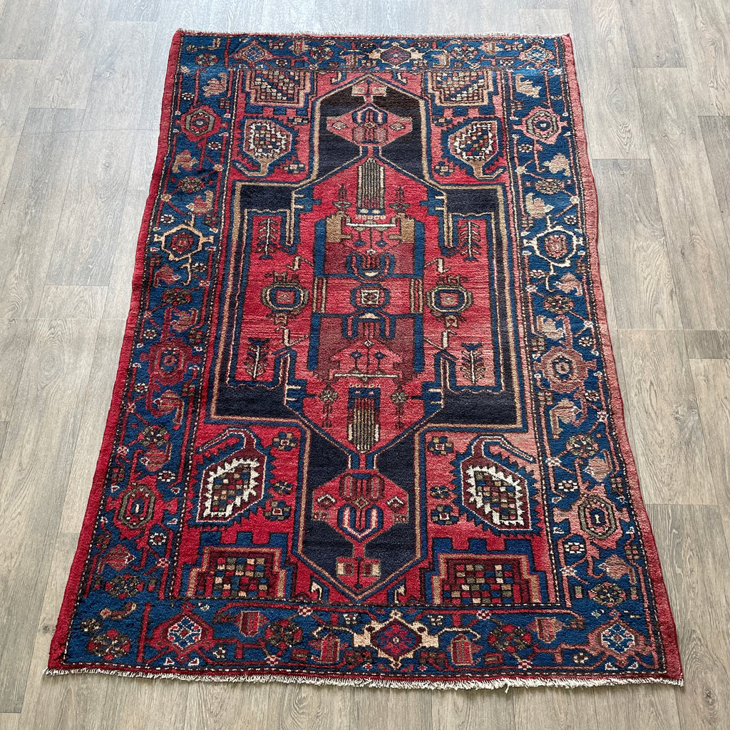 Old Persian Hamadan Rug c. 1970