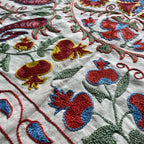 Uzbek Suzani Table Throw