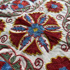Uzbek Suzani Table Throw