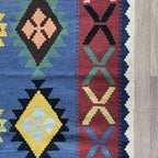 194 x 125 cm | Afghan Kilim Rug - Khorasan Rugs