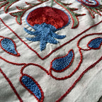 Uzbek Suzani Table Throw