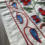 Uzbek Suzani Table Throw