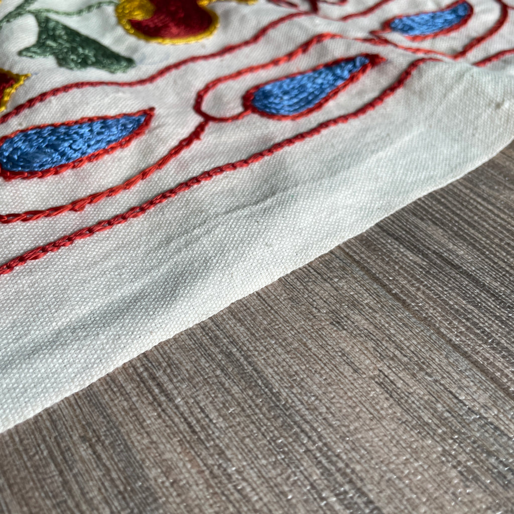 Uzbek Suzani Table Throw