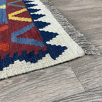 194 x 125 cm | Afghan Kilim Rug - Khorasan Rugs