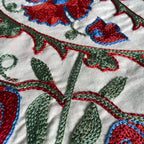 Uzbek Suzani Table Throw