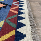 194 x 125 cm | Afghan Kilim Rug - Khorasan Rugs