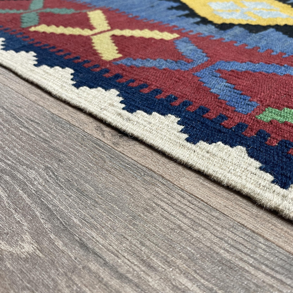 194 x 125 cm | Afghan Kilim Rug - Khorasan Rugs