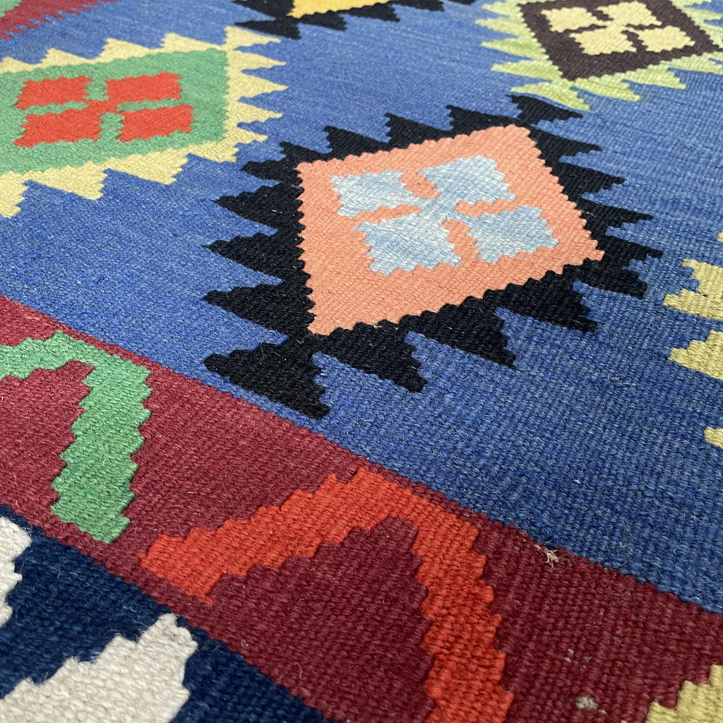 194 x 125 cm | Afghan Kilim Rug - Khorasan Rugs