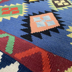 194 x 125 cm | Afghan Kilim Rug - Khorasan Rugs