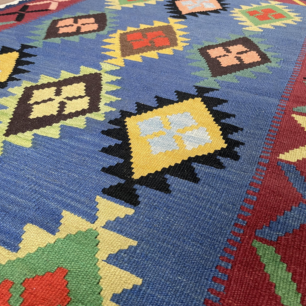 194 x 125 cm | Afghan Kilim Rug - Khorasan Rugs