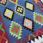 194 x 125 cm | Afghan Kilim Rug - Khorasan Rugs