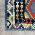 197 x 156 cm | Afghan Kilim Rug - Khorasan Rugs
