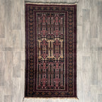 Old Afghan Baluch Rug c. 1970