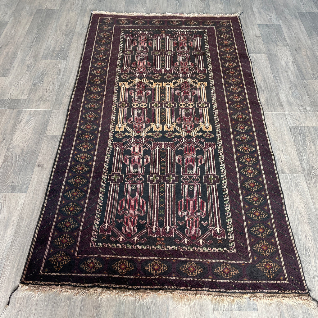 Old Afghan Baluch Rug c. 1970