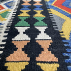 197 x 156 cm | Afghan Kilim Rug - Khorasan Rugs