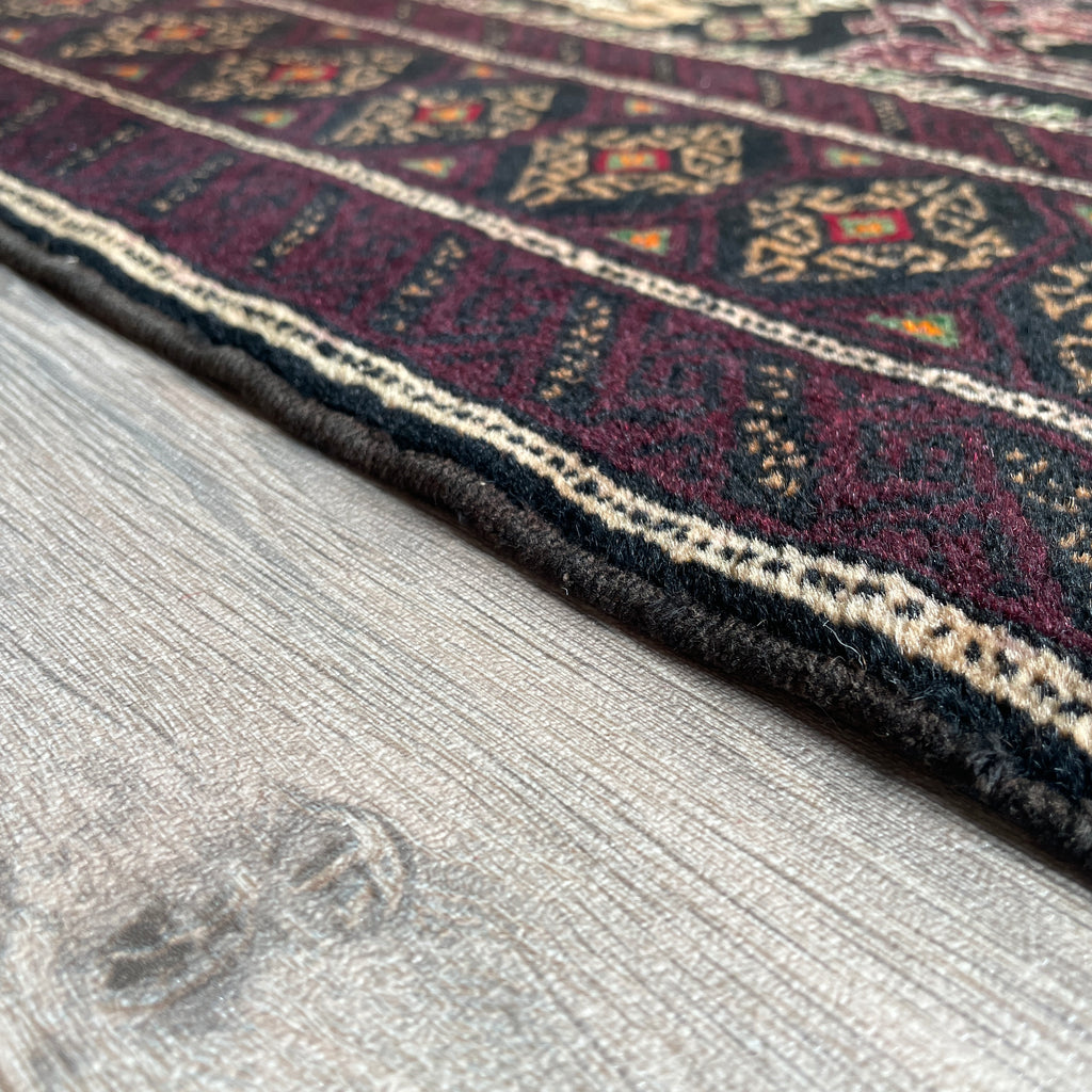 Old Afghan Baluch Rug c. 1970