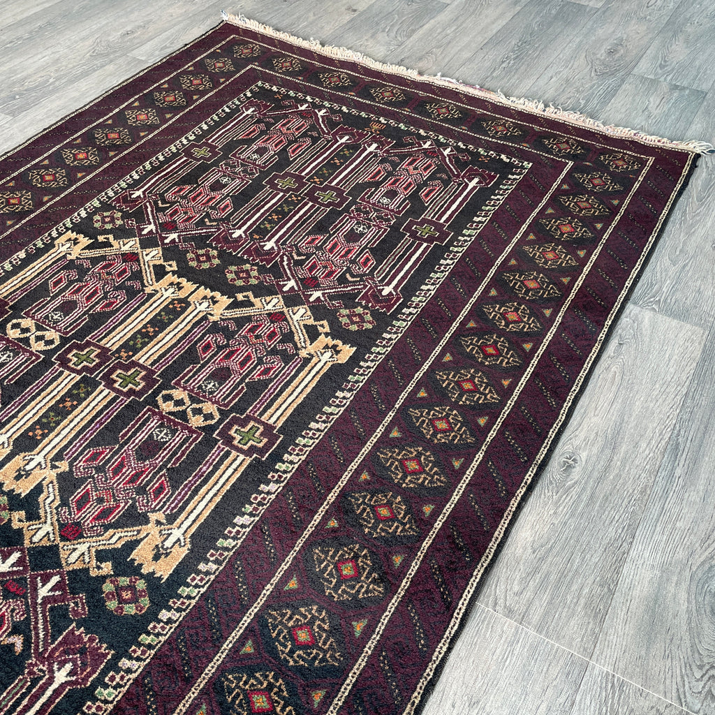 Old Afghan Baluch Rug c. 1970