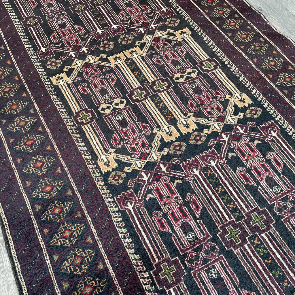 Old Afghan Baluch Rug c. 1970