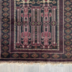 Old Afghan Baluch Rug c. 1970