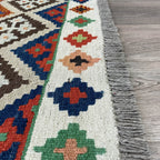 187 x 127 cm | Afghan Kilim Rug - Khorasan Rugs