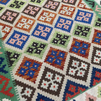 187 x 127 cm | Afghan Kilim Rug - Khorasan Rugs