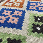 187 x 127 cm | Afghan Kilim Rug - Khorasan Rugs