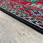 Old Afghan Herati Baluch Rug c. 1980