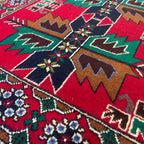 Old Afghan Herati Baluch Rug c. 1980
