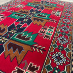Old Afghan Herati Baluch Rug c. 1980