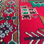 Old Afghan Herati Baluch Rug c. 1980