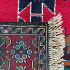 Old Afghan Herati Baluch Rug c. 1980