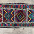 168 x 57 cm | Afghan Soumak Kilim Runner - Khorasan Rugs