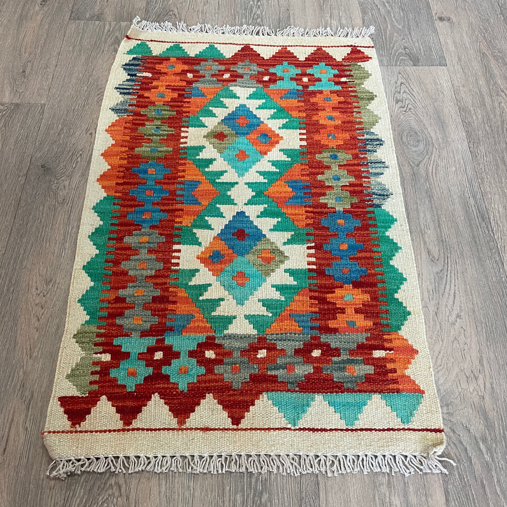 Afghan Kilim Door Mat