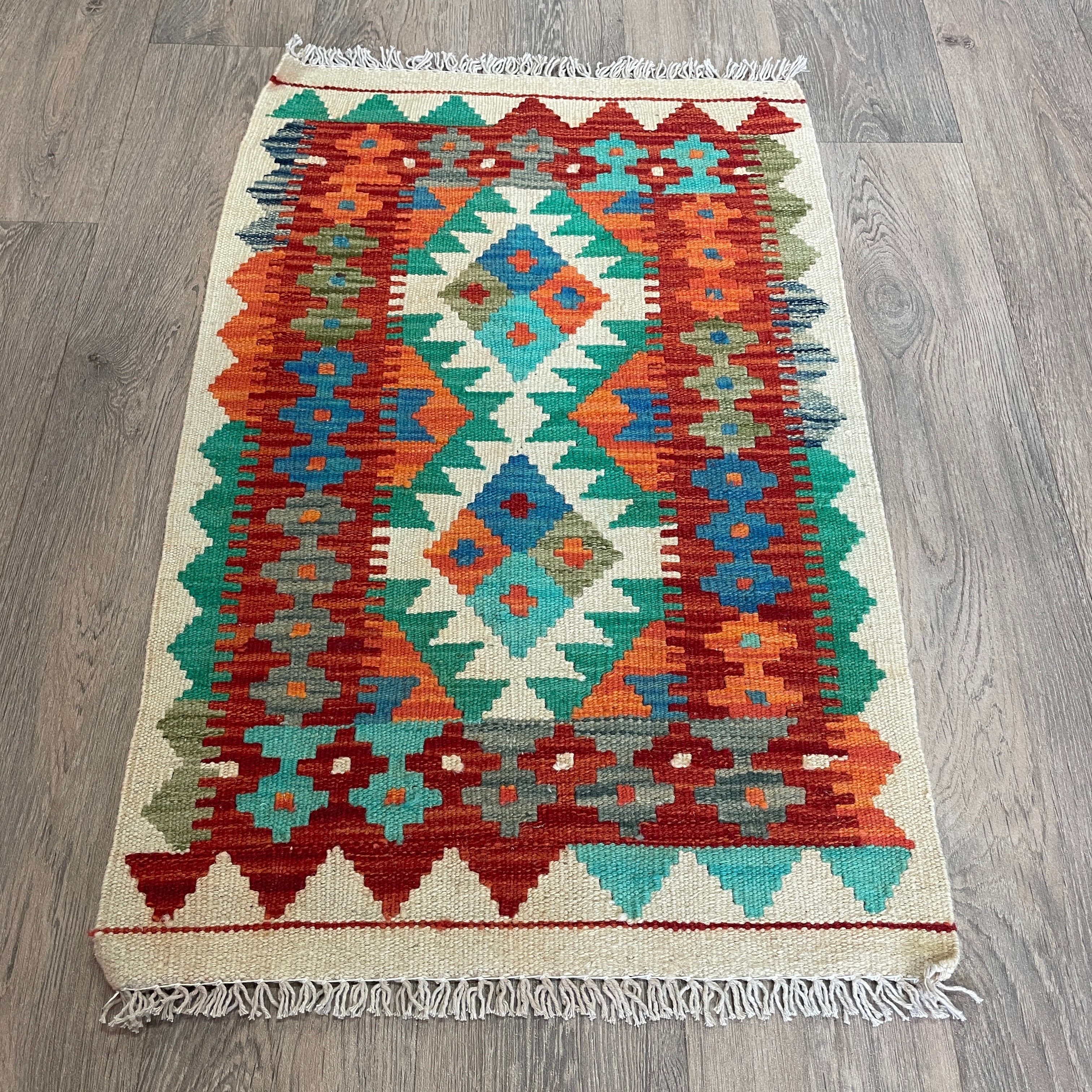 Afghan Kilim Door Mat