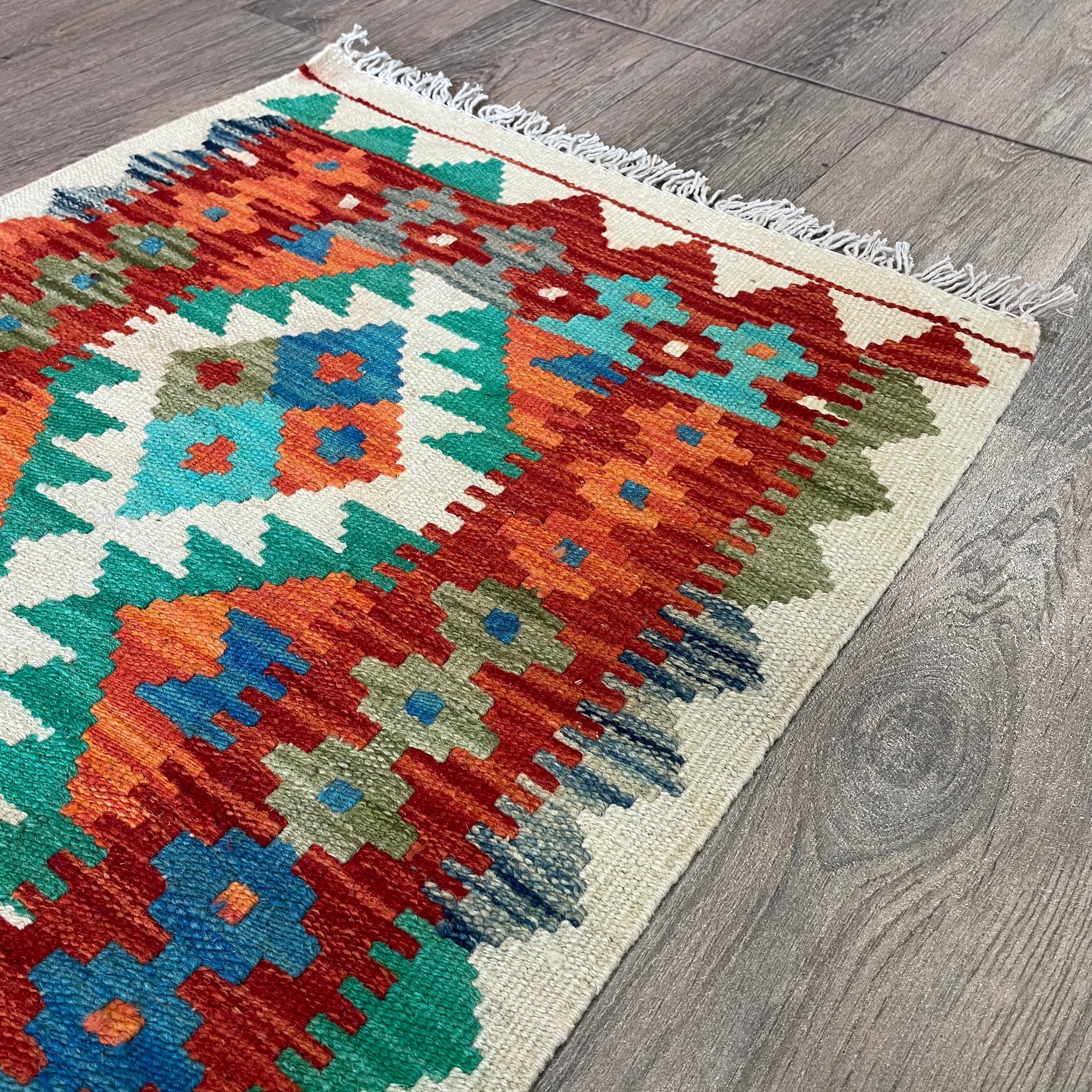 Afghan Kilim Door Mat