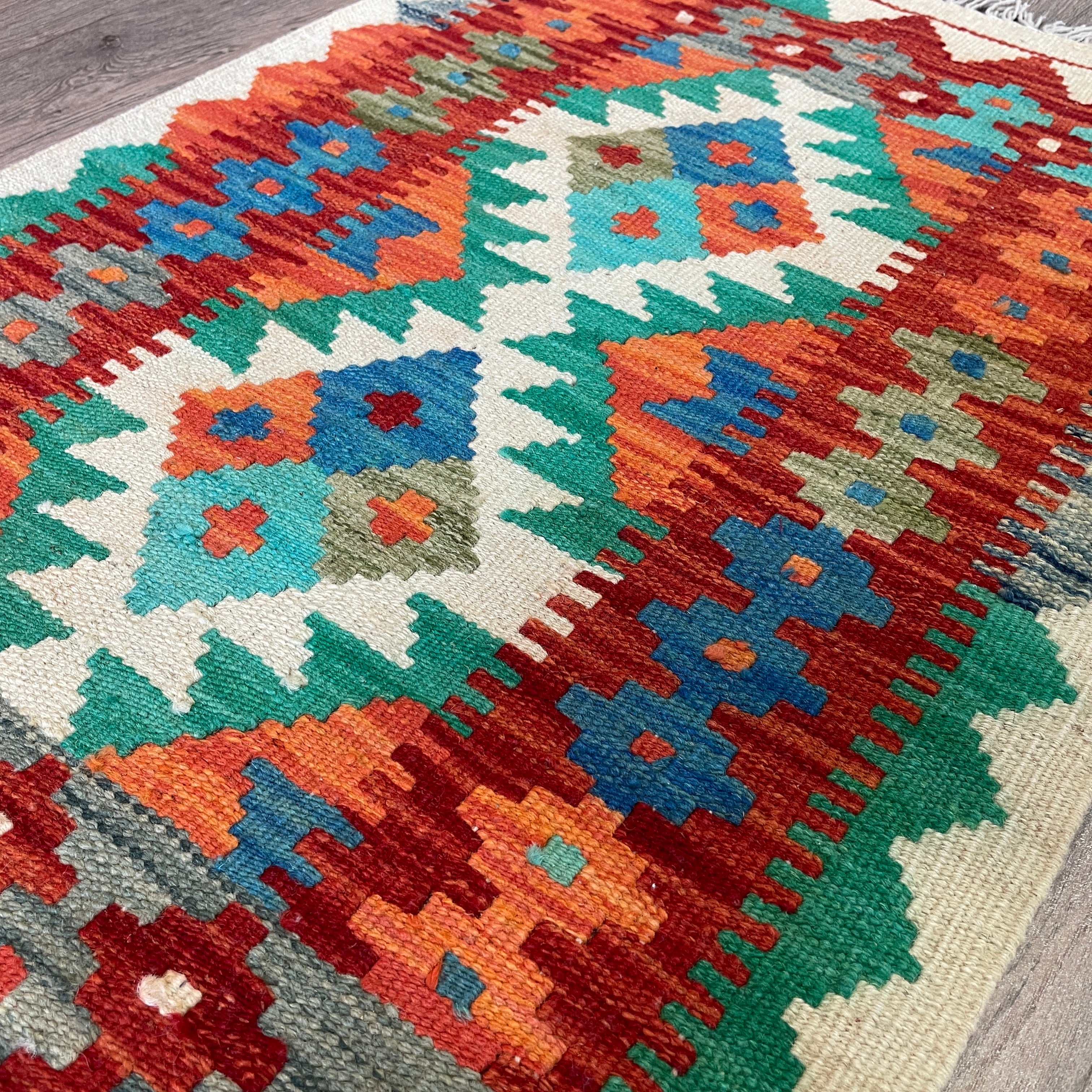 Afghan Kilim Door Mat