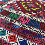 168 x 57 cm | Afghan Soumak Kilim Runner - Khorasan Rugs
