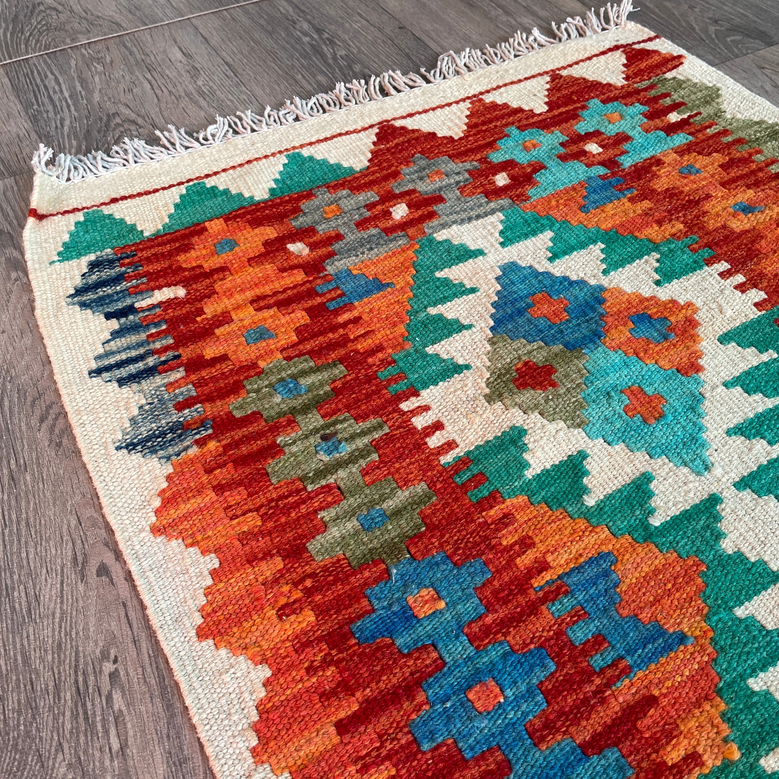 Afghan Kilim Door Mat