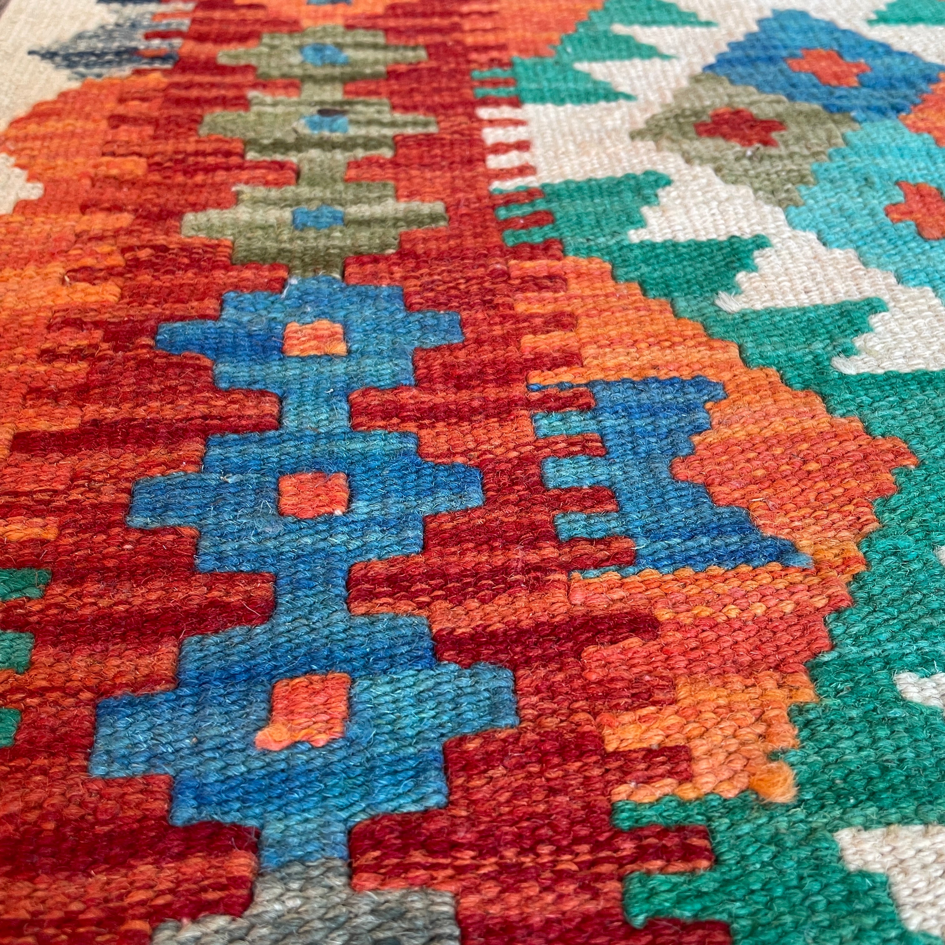 Afghan Kilim Door Mat