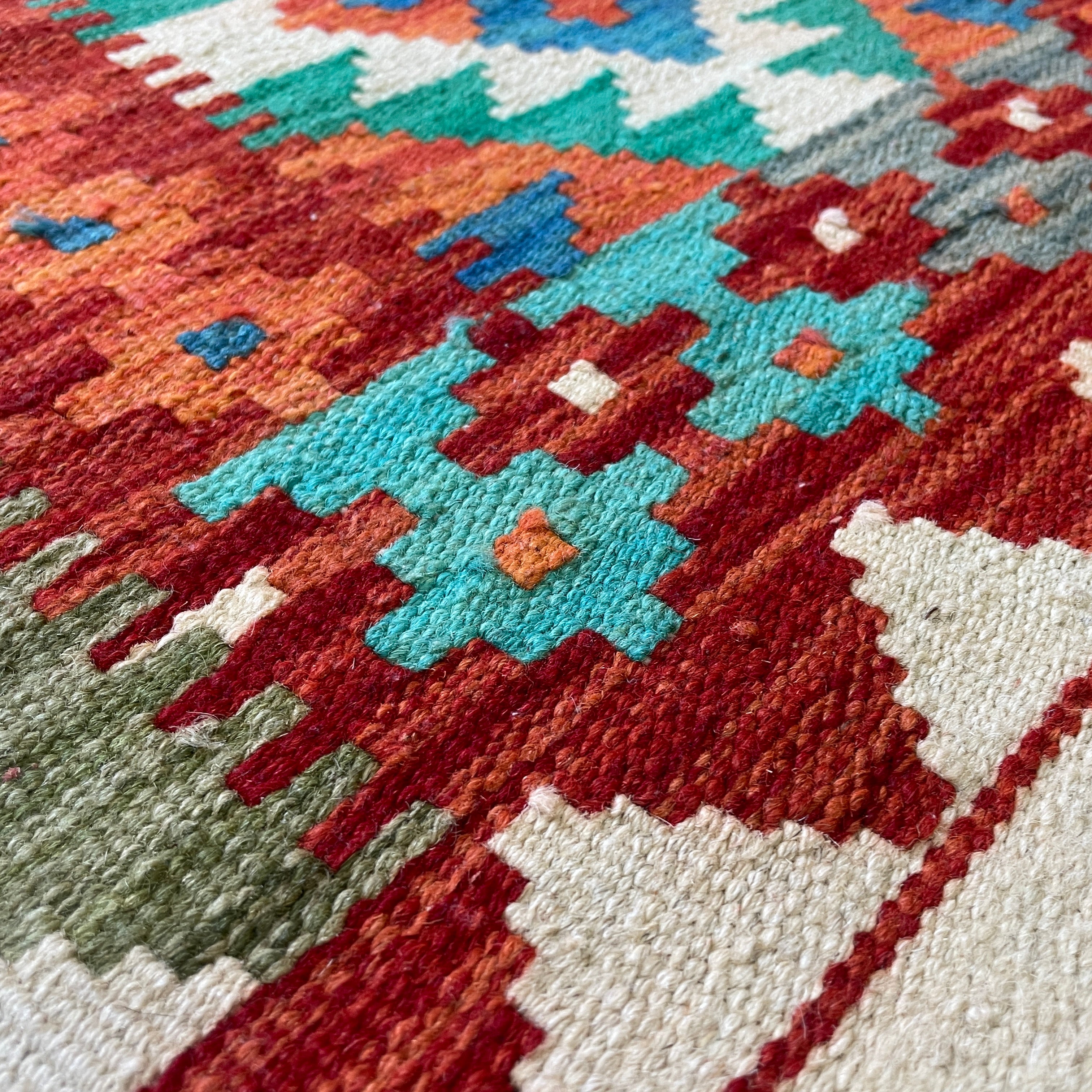 Afghan Kilim Door Mat