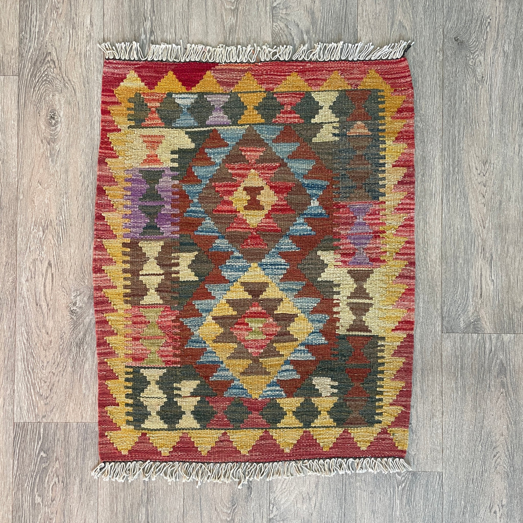 Afghan Kilim Door Mat
