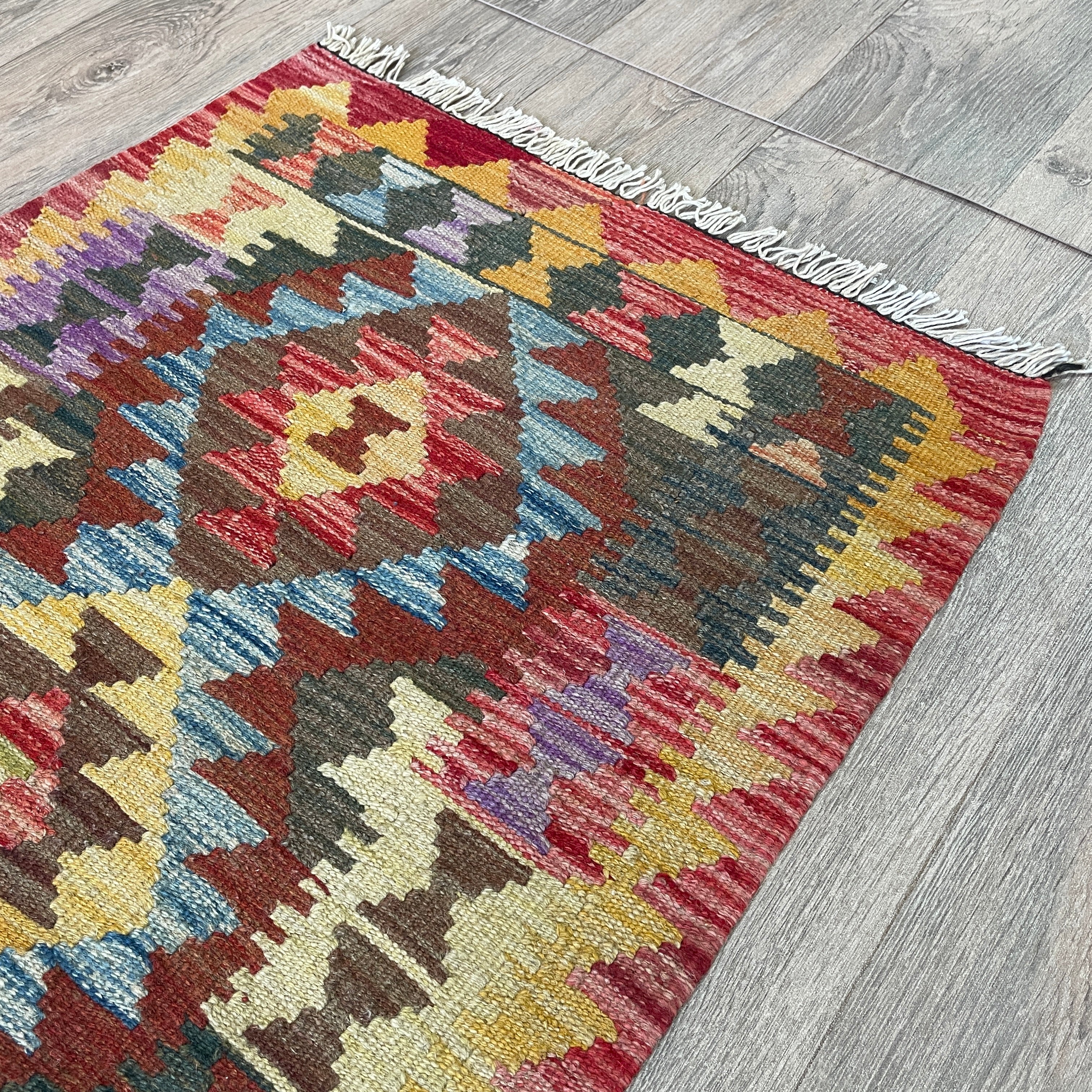 Afghan Kilim Door Mat