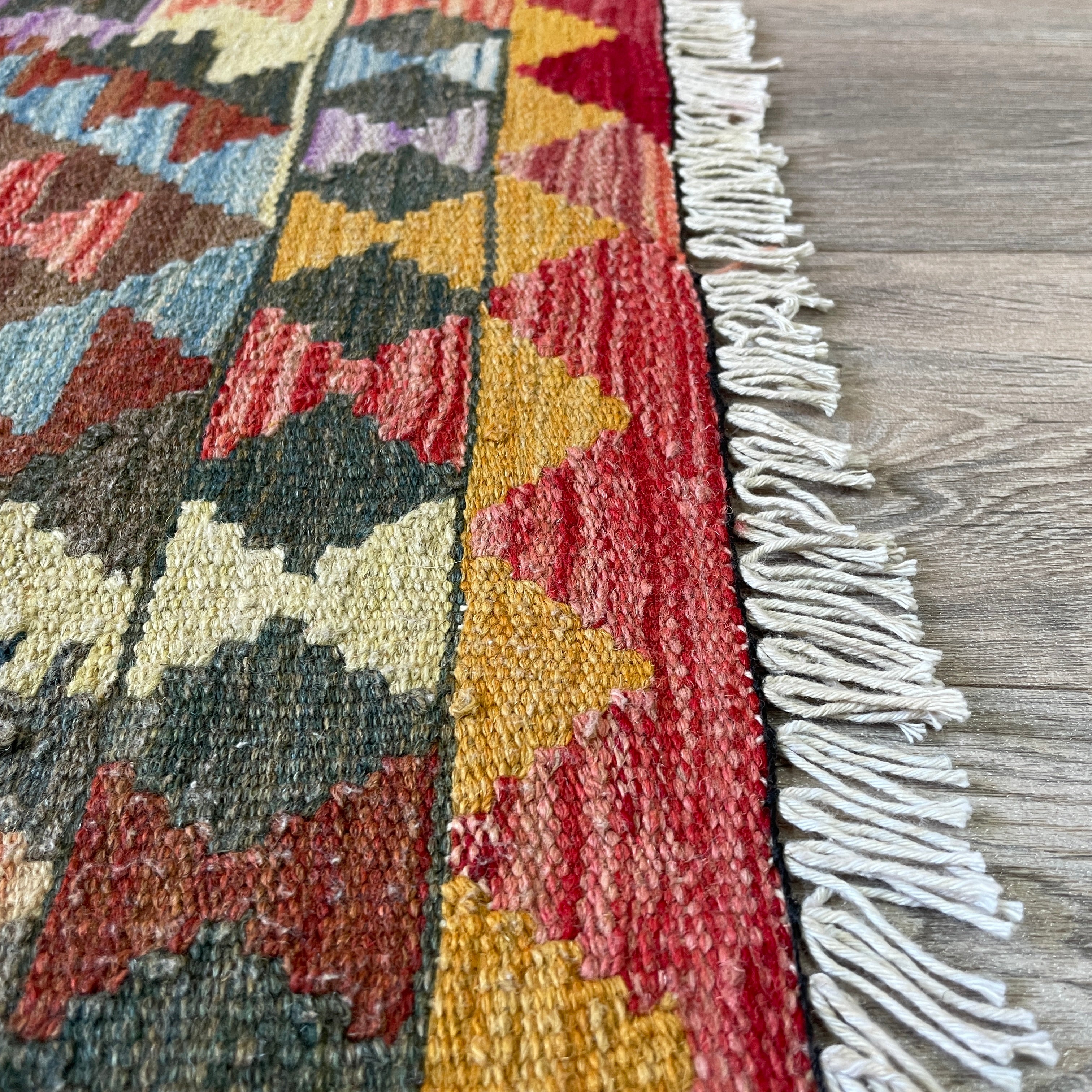 Afghan Kilim Door Mat